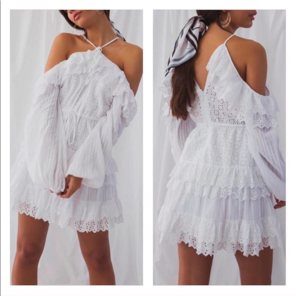 Alice McCall Love of Mine Broderie Anglaise Dress Size 4 - Picture 2 of 16